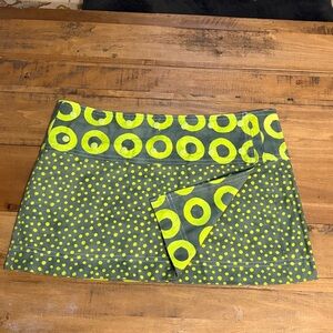 Sweet Spot Skirt adjustable, reversible and wrap around.